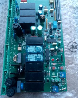 scheda cancello scorrevole came zbk 