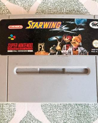 Super Nintendo - Starwing - Pal Version