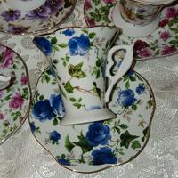 TAZZINE INGLESI FILO ORO  ROYAL ENGLAND 12+12 