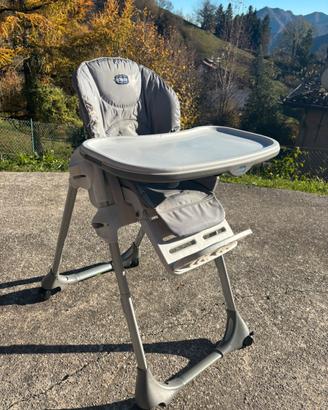 Seggiolone pappa Chicco e seggiolone da tavolo