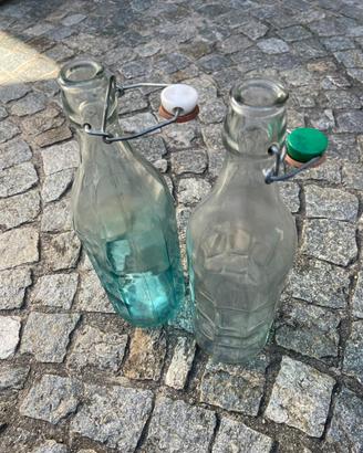 Bottiglie vetro chiusura ermetica