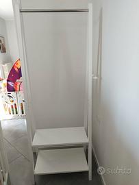 STAND APPENDIABITI IN LEGNO BIANCO