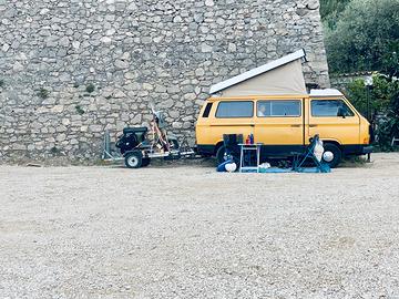 VW Wolkswagen T3 Benzina+GPL+Gancio traino