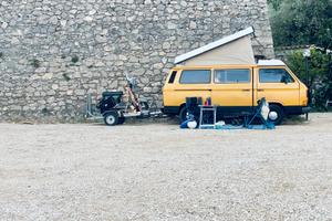 VW Wolkswagen T3 Benzina+GPL+Gancio traino