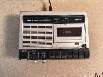 Philips N2415 Stereo Registratore Cassette (1970s)