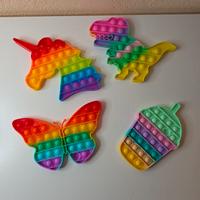 Pop It – Lotto 4 Modelli Multicolore – Giocattoli 