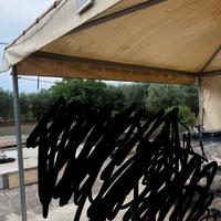 Struttura gazebo 5mt x 5mt