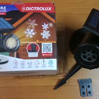 Proiettore con pannello Solare per uso Esterno Dic