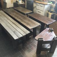 Panche da taverna stile rustico