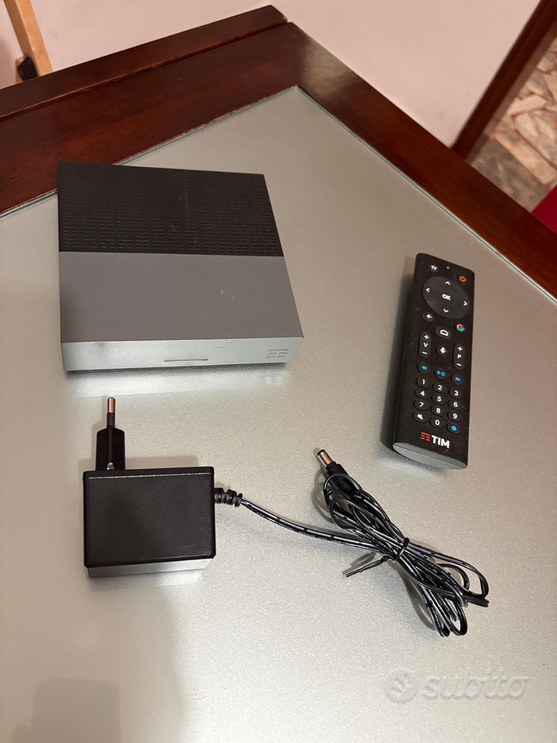 TIM BOX TECHNICOLOR Smart Tv Box Decoder DVB-T2 - Audio/Video In ...