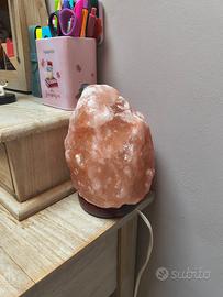 lampada di sale rosa 