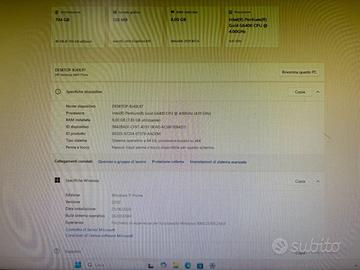 HP Desktop M01-F1, Intel Pentium G6400, 8gb RAM