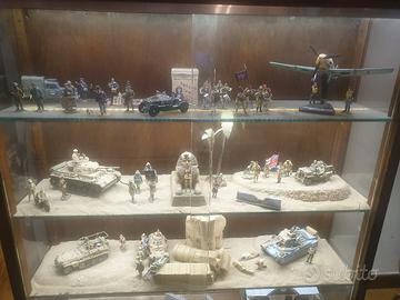 Vetrina con soldatini King&Country 