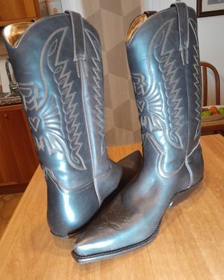 Stivali da cowboy in pelle Lakota