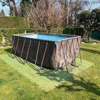Set piscina Bestway Marrone (412X201X122 cm)