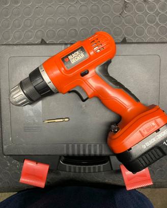 Trapano avvitatore a batteria black decker