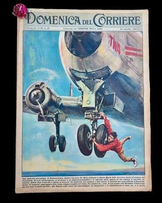 La Domenica del Corriere 25 settembre 1960 Diga