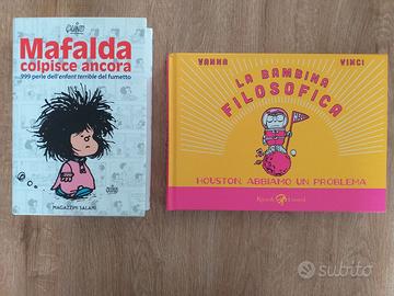 Fumetti "Mafalda" e "La Bambina Filosofica"