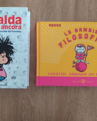 Fumetti "Mafalda" e "La Bambina Filosofica"