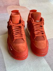 Scarpe da basket Air Jordan 4 Retro, arancioni 42