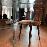 Gambe per tavolo in vetro