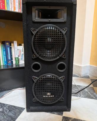 Amplificatore con altoparlanti