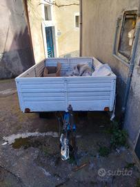 Rimozione carrello traino
