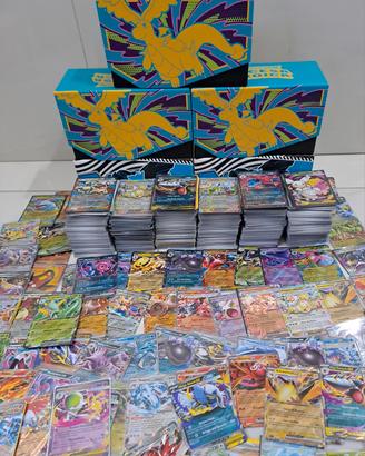 Lotto di 100 carte Pokémon Italiane Originali