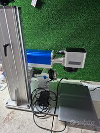 laser fibra 30 wt con pc e rotari 