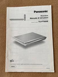 Manuale istruzioni ricevitore Panasonic