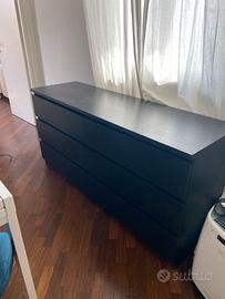 Ikea cassettiera / Commode nero