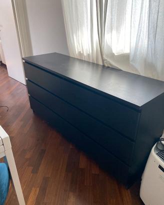 Ikea cassettiera / Commode nero