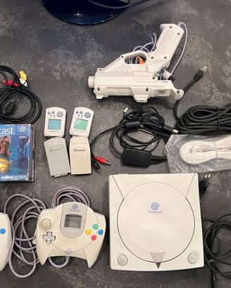 Console Sega Dreamcast + accessori (no separatam.)