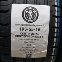 2 GOMME 195 55 16 CONTINENTAL A56105