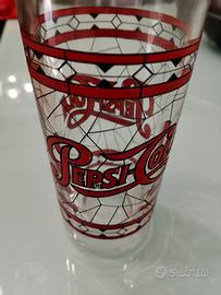 Set 10 bicchieri PepsiCola anni 70-80