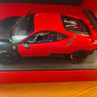 Ferrari F430 GT BBR Test 2008 1/18 modellino