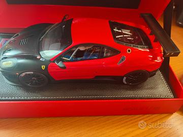 Ferrari F430 GT BBR Test 2008 1/18 modellino