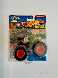 Hot Wheels Monster Trucks RAGEASAUR - Nuovo