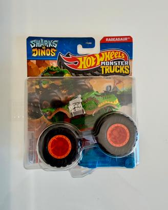 Hot Wheels Monster Trucks RAGEASAUR - Nuovo