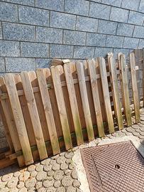 Staccionata in legno