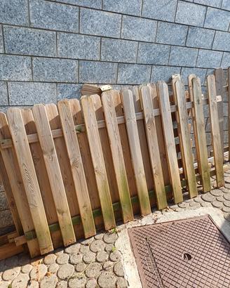 Staccionata in legno