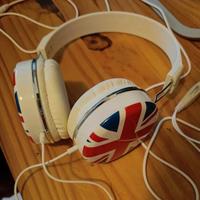Cuffie con bandiera del Regno Unito