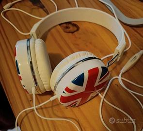 Cuffie con bandiera del Regno Unito