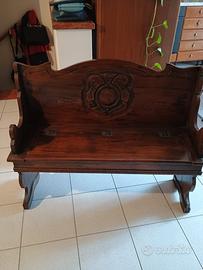 Panca piccola in legno