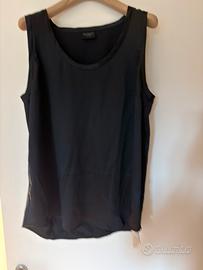 TOP IN SETA STRETCH BRUNELLO CUCINELLI