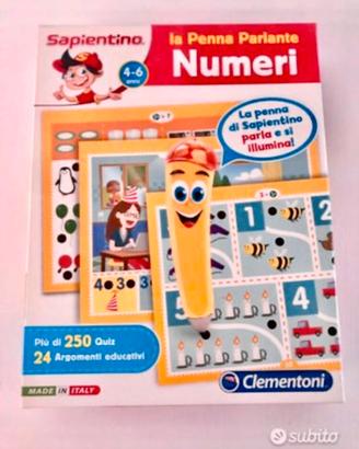 Gioco educativo bambini penna Sapientino 4/6 anni