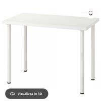 Tavolo bianco 100x60 cm