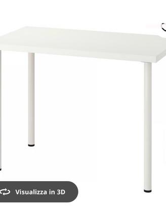 Tavolo bianco 100x60 cm
