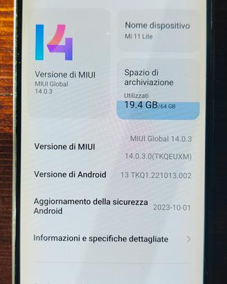 Xiaomi mi 11 lite