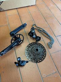 Gruppo sram nx sx 12v dub guarnitura cambio